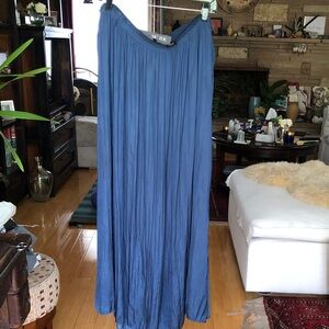 Nic + Zoe Lightweight Indigo Sea Flow Pants